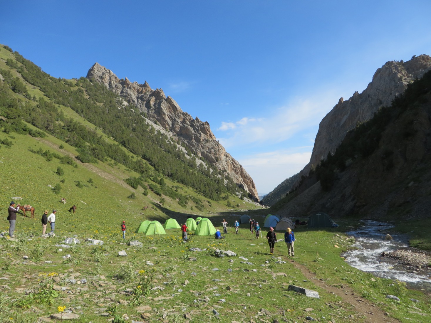 Треккинг в Киргизии