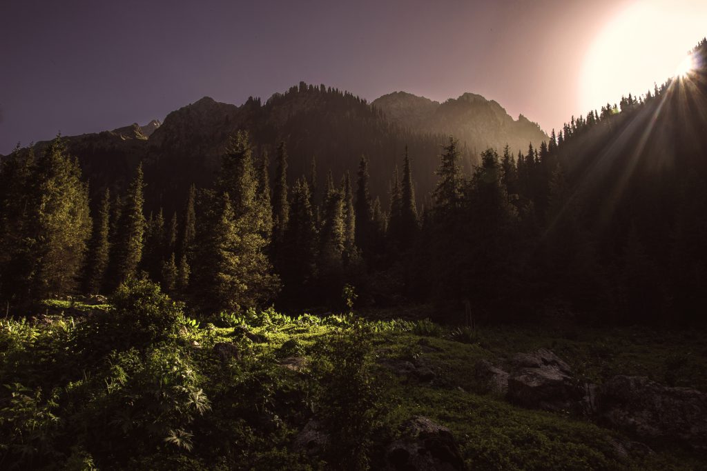 Karakol-valley-sunset